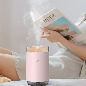 Automatic Salt Rock Essential Oil Diffuser Humidifier Desktop Colorful Atmosphere Light Bedroom Home Use Gift Item