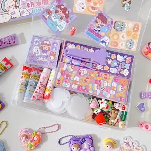 3D Childrens Cream Glue Kids Goka Cute Cartoon Waterproof Sticker DIY Gift Set