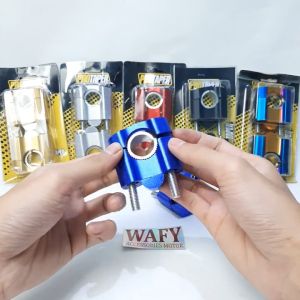 Raiser Riser Peninggi Stang Dudukan Stang Vixion Yamaha Byson Old Cb150R Nmax Verza Ninja Zx 250 New Cb150R Bahan Cnc Baut 12