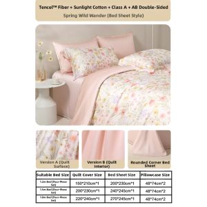 Mercury | High-Quality A Class Tencel Cotton Printed Bedding Set