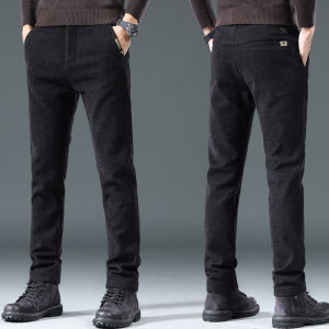 TUCANO | Elastic Thick Men Trousers Straight Fit Casual Pants