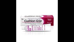 CUSHION GRIP THERMOPLASTIC DENTURE ADHESIVE ORIGINAL FORMULA 1 OZ (28GRAMS) IMPORTED ITEM