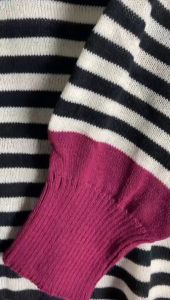SWEATER  RAJUT WANITA  TERBARU / JEFANYA KNIT STRIPE / SWEATER MAUDY / ATASAN WANITA KEKINIAN
