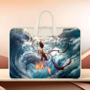 Fleece Lined Learning Tablet Case for X58 P20/P30 P35 Gold Tutor Edition NaZha Ao Bing Cartoon Style Protective Cover Shell