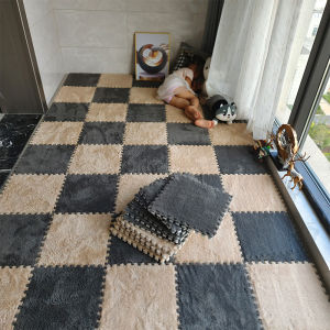 Korean Style Spliced Foam Floor Mat Bedroom Windowledge Pad Full Lay out Ins Style Bedside Carpet Cuttable Home Use Rug