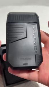 Rechargeable Electric Shaver for Men Portable Mini Reciprocating Razor S-161 Compact Beard Shaver for Travel & Stiff Beards