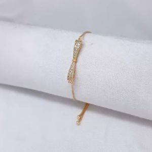 Gelang Serut Wanita Aksesoris Fashion Awet Tahan Lama Anti Karat Cocok Untuk Harian G2-14D