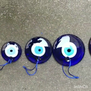 Blessed Evil Eye Charms Amulet Car Pendant Turkish Lucky Blue Eye Auto Decor Pendant Bag Keychain