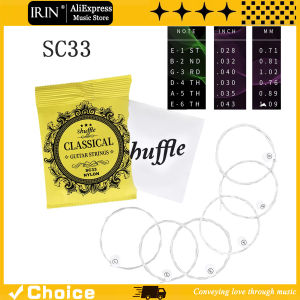Classical Guitar Strings SC33 Silver Plated Copper Alloy Nylon Strings Beginner Professional Classical Guitar Accessory
