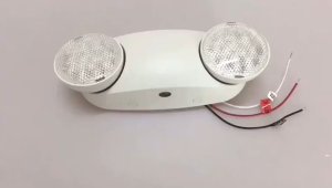 240V Commercial Emergency Lamp LED Light Dual Optics Rechargeable Safety Light