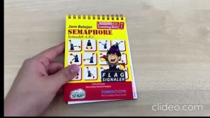 Buku Ikatan Pengakap / Kemahiran Simpulan & Ikatan  dan Jom Belajar Semaphore /Basic knot