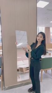 Acrylic HD Mirror Sticker Makeup Full-Body Mirror Full-Length Mirror Stitching Mirror Wallpaper Mirror Sticker