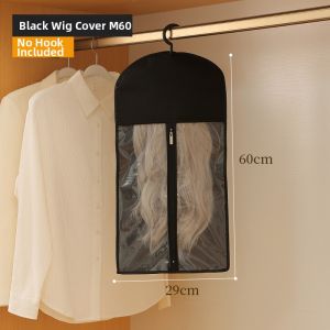 Waterproof PEVA Non-woven Hair Wig Storage Bag