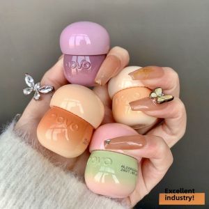 NoVo Mirror Shine Lip Glaze Waterproof Sweatproof Long-lasting Student Women Natural White Lipstick Lip Oil Glossy Lip Freeze