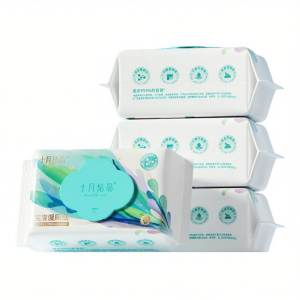 SHI YUE JIE JING | Family Value Wet Wipes for Pregnant Women Ladies and Babies Private Area 80 Sheets