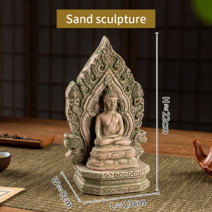 พระไทยประดับ บ้านสร้างสรรค์ ห้องรับแขก สำนักงาน ห้องชา เครื่องประดับอ่อน วัด เครื่องใช้พระ