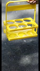 Outdoor Portable Camp Vintage Beer Storage Rack Beverage Soda Storage Rack Ins Green Beer Basket Foldable Beer Frame Wine Rack