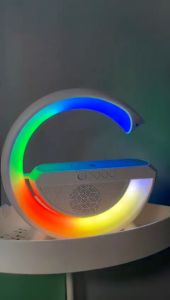 Pengisi Daya Nirkabel Lampu RGB Multifungsi untuk iPhone & Samsung