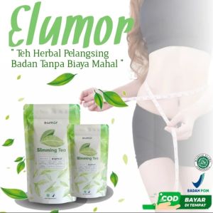 Elumor Sleaming Tea Original - Pelangsing Badan Herbal Alami