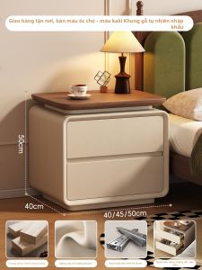 Bàn Đặt Đầu Giường Gỗ Cứng Vintage Nhỏ