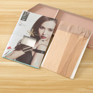 3 Pairs Sk8011 Air Sense Black Silk Stockings Womens Ultra-Thin Zero Binding Gray Stockings Skin Beauty Socks Toe Sheer Pantyhose