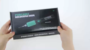 หัวแร้งบัดกรีไร้สาย 15W/5V ชาร์จType-C ปรับอุณหภูมิได้230℃-450℃ Electric Soldering Iron หัวแร้งไฟฟ้า