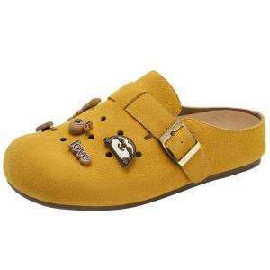 Josiny | Summer Outdoor New Thick Sole Perforated Mule Sandals