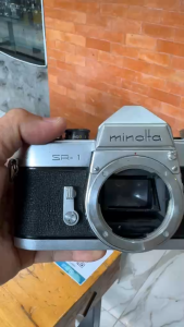 MINOLTA SR-1 MINOLTA AUTO ROKKOR-PF 55MM.F1.8 MD MOUNT