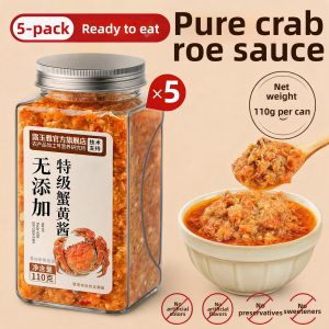 No Additives Crab Roe Paste Sauce
