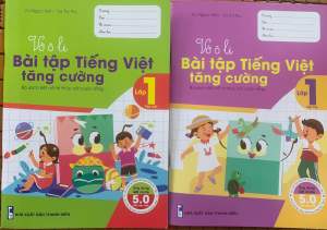 Combo vở ôli bài tập tiếng việt tăng cường lớp 1/1( bộ kết nối tri thức)