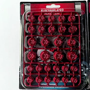 พร้อมส่ง น็อตแต่งฝาครอบ น็อตสี น็อตเครื่องสไตล์เฉพาะตัว สไตล์ที่ประณีตมีหลายสีให้เลือก ราคาถูก ใน 1 ชุดมีอยู่ 30