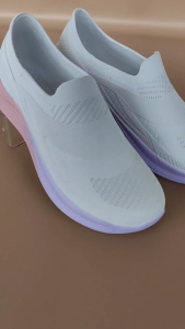 Rumahkaki - ATT WGP 849 Sepatu Wanita Dewasa Sepatu Slip On Karet / Sepat Putih Selop Karet Kuat