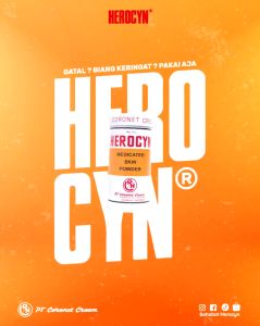 Herocyn Bedak Powder 50gr/85gr/150gr - Untuk Meredakan Biang Keringat dan Gatal Pada Kulit