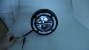 KEVANLY | 6.8 INCH LED Motorcycle Headlight Assembly With Brackets High Low Beam Halo DRL Running Lamp For Retro Cafe Racer Harley