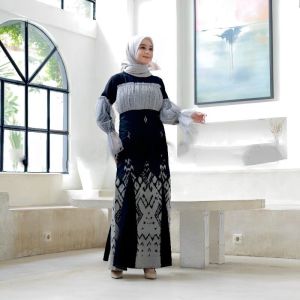 RAHAYU BLACK CHARMING SET COUPLE TENUN ETNIK BAJU TENUN SET