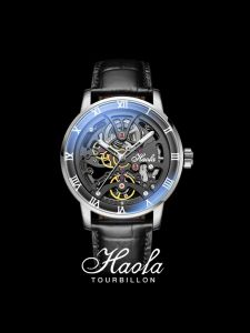 HAOFA 1933 CERAMIC SKELETON MECHANICAL WATCH