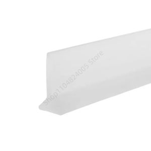 Dải Chắn Nước Silicon Uốn Cong 50-300cm Tự Dính Ngăn Nước Khi Tắm Ngăn Lũ Ngăn Cách Khô Ướt Bịt Kín Đáy Cho Phòng Tắm