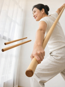 FABX | Fitness Stretching Shoulder Back Opening Wooden Stick