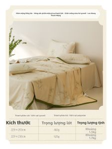 DOHIA | Chăn Máy Lạnh Tencel 60 Sợi Luxe Mùa Hè