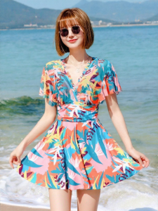 iFULL | Slimming and Tummy Concealing Large Size Womens Swimsuit