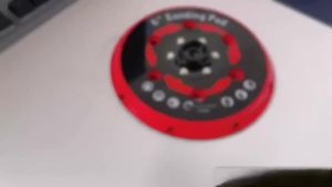 5inch 6inch Polishing Backing Plate 125/150mm 6 Hole Back Up Sanding Pad Disc Self Adhesive Back Plate For DA Polisher