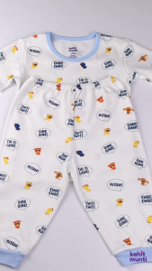 Kahit Munti Sando & Shorts Set Munting Alaga - Boy | Soft 100% Cotton Baby Clothes | 9-24 Months