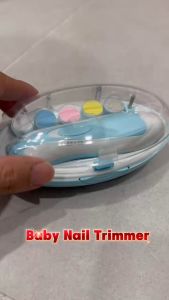 CuddleB 6 in 1 Electric Baby Nail Trimmer Adult Nail Trimmer Pedicure & Manicure Baby Nail Clipper Nail cutter