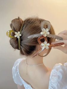 LITTLE DAISY | KFLOWER Kep Rambut Ala Korea /Jepitan Rambut Wanita Korea Elegant Fashion / Jedai Premium Kep Rambut