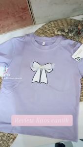 KAOS anak perempuan baju nyaman bahan halus baju impor baju stylish