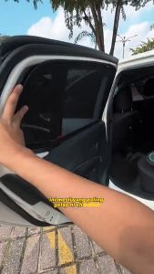 VOLKSWAGEN JETTA 2011 - 2017 X5 MAGNET KUAT Sunshade SAMURAI SHADES Magnetik Sun Shade Pelindung Matahari Kereta FREE