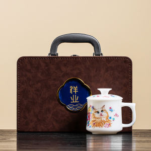 XIANGYE | Personal High-end Jade-like Porcelain Office Cup