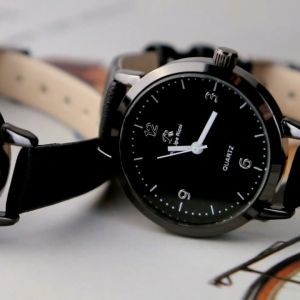 PhiLipe Ricci Jam Tangan Wanita Kecil Bulat Analog Strap Tali Kulit Desain Simpel Minimalis 4231 Perempuan Free Box
