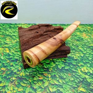 pipa once sedotan kayu Cendana wangi model bulat super L07