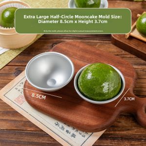 MEIDI | Rice Cake and Jelly Mold Set For Making Semispherical Shapes